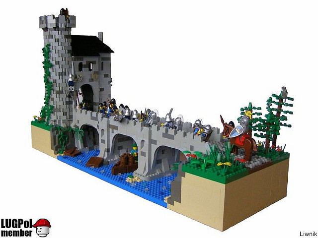 A Lego bridge